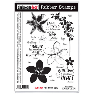 Rubber Stamp Set - Full Bloom Vol 2