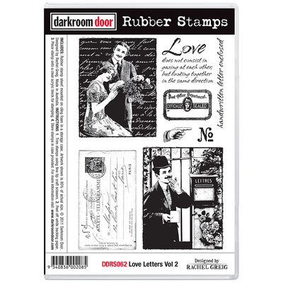 Rubber Stamp Set - Love Letters Vol 2