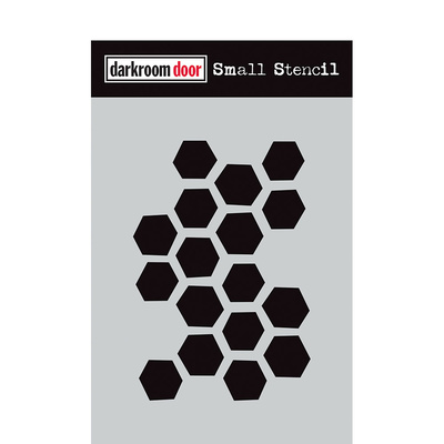 Small Stencil - Arty Hexagons